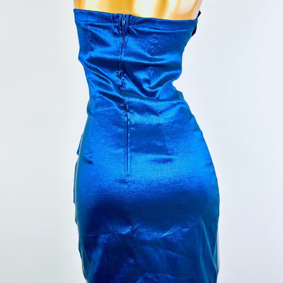 Vintage y2k 90s prom homecoming strapless dress - Picture 8 of 8